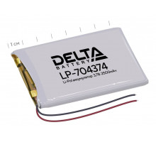 Delta LP-704374 Аккумулятор литий-полимерный призматический