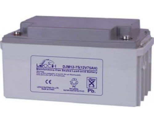 LEOCH DJM 1275 Аккумулятор герметичный свинцово-кислотный