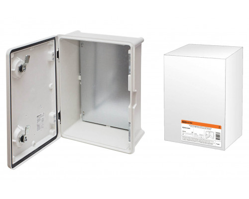 ЩПМП-1-1, GRP, IP65, IK10, 400х300х170 Бокс пластиковый антивандальный