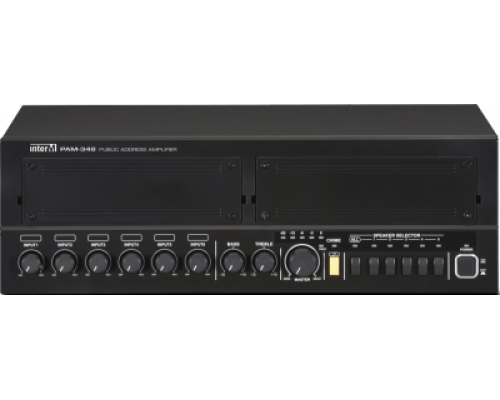 PAM-348 Усилитель трансляционный зональный, 480 Вт