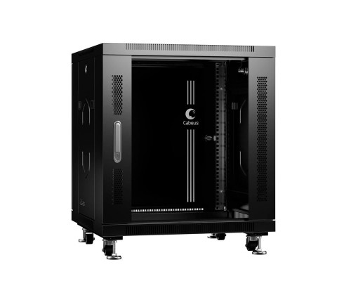 SH-05C-12U60/60-BK (8554c) Шкаф напольный 19-дюймовый, 12U