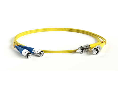 FC-D2-9-FC/UR-ST/UR-H-2M-LSZH-YL Патч-корд волоконно-оптический ST-FC