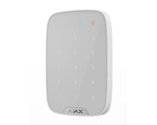 Ajax KeyPad (white) Беспроводная сенсорная клавиатура