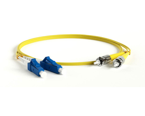FC-D2-9-LC/UR-ST/UR-H-1M-LSZH-YL Патч-корд волоконно-оптический ST-LC