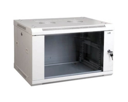 LWR5-09U64-GF (черный) Шкаф телекоммуникационный 19", дверь стекло